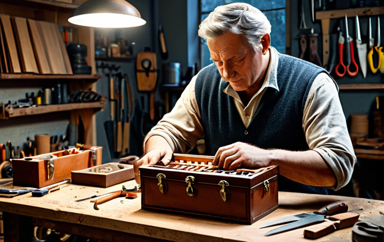 Artisan Scene**

"A skilled artisan crafting a beautiful leather chest in a well-lit workshop, surrounded by tools and materials, fully clothed, appropriate attire, safe for work, perfect anatomy, natural proportions, professional artisan, high quality, warm lighting, modest clothing."

**
