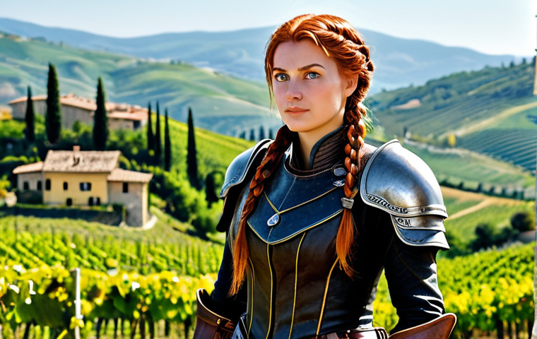 아키에이지 캐릭터 커스터마이징 팁 - The Adventurer**

Prompt: A confident female adventurer, fully clothed in practical leather armor wi...