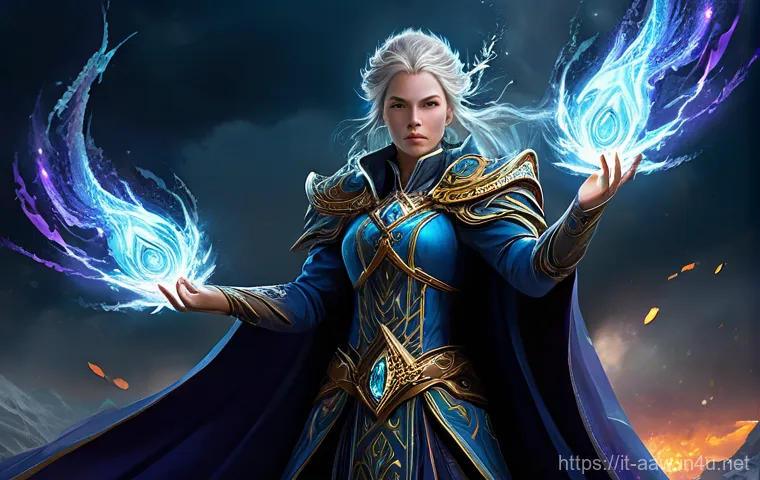 아키에이지 클래스 추천 - **An Agile Darkrunner Assassin Striking from Shadows**
    A female Darkrunner, clad in sleek, dark ...