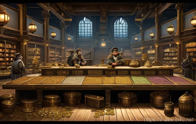 아키에이지 서버 통합 정보 - **Prompt: A Vibrant New Era of Community**
    "A bustling and vibrant fantasy city marketplace from...