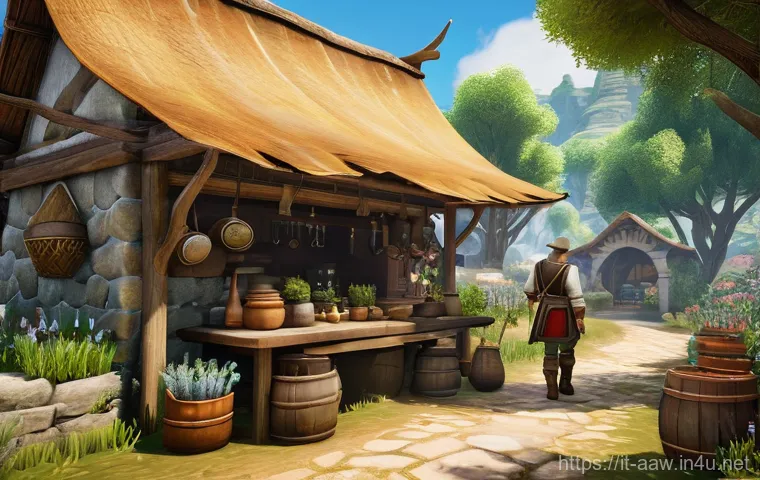 아키에이지 상위 콘텐츠 공략 - **Triumphant Hero and Legendary Gear:**
    "A majestic, full-body portrait of a triumphant ArcheAge...