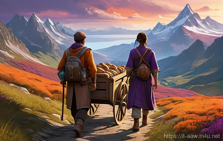 아키에이지 생활 기술 레벨업 - **Prompt:** Inside a cozy, dimly lit alchemist's workshop, a male alchemist in his mid-30s with roll...