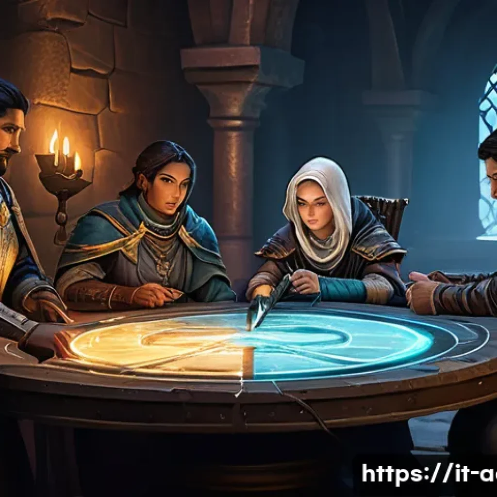 아키에이지 PvE 상위권 콘텐츠 - **Prompt:** A highly detailed, realistic fantasy image depicting a determined male warrior, armored ...